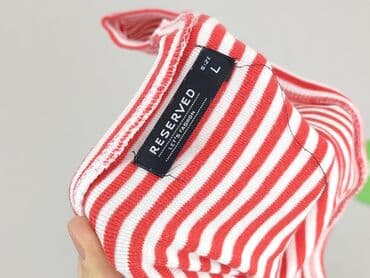 reserved koszulka w paski: Reserved, T-shirt damski, rozmiar L — 5
