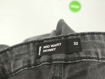 dżinsy z wysokim stanem czarne: Nabaiji, Jeansy damskie, rozmiar 2XS — 5