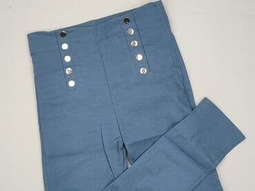 spodnie nabijane ćwiekami: Spodnie materiałowe damskie, XL — 1