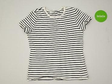 oversize t shirt basic: H&M, T-shirt damski, rozmiar L — 3