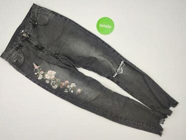 jeansy damskie haftowane: Jeansy damskie, rozmiar S — 2