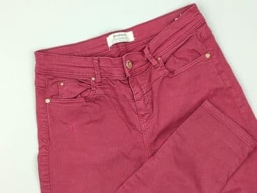 brązowe spodnie woskowane stradivarius: Stradivarius, Jeansy damskie, rozmiar S — 2