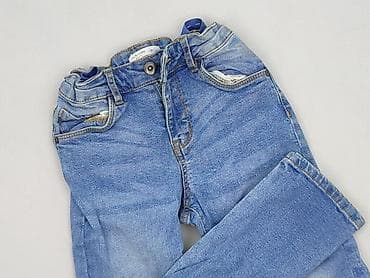 dresy reebok: Spodnie jeansowe, Fox&Bunny, 7 lat, 122, stan - Bardzo dobry — 1