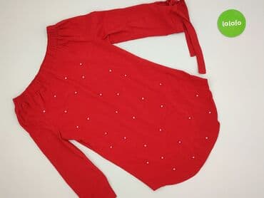 czerwona bluzki wieczorowe: Bluzka damska, rozmiar M — 3