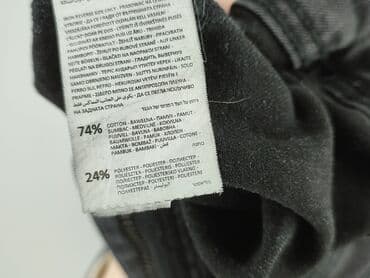 czarne spodnie z dziurami sinsay: Jeans for women, size M — 6