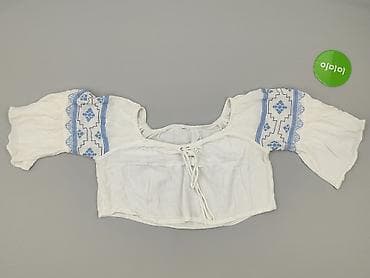 bluzki bufiasta: Top damski, rozmiar M — 2