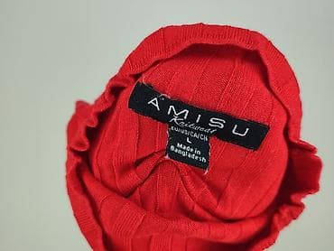 sweter czerwony: Amisu, Sweter damski, rozmiar L — 5