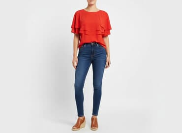 bluzka z reniferem dla dziewczynki: M&S Collection, Bluzka damska, rozmiar M — 8