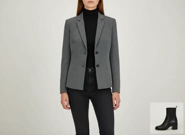 marks and spencer buty damskie rozmiarowka: Marks & Spencer, Women's blazer, size M — 1