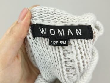 bluzka sweterkowa damska z krótkim rękawem: Woman, Tunika damska, rozmiar S — 7