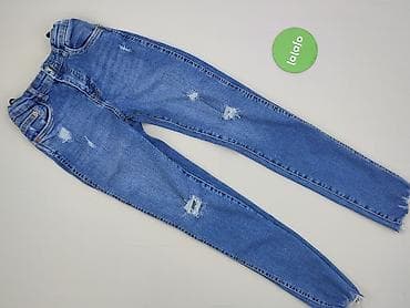spodnie pull and bear: Spodnie jeansowe, Zara, 13 lat, 164, stan - Bardzo dobry — 2