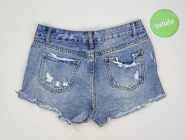 moda jeansy: Szorty damskie, rozmiar M — 3