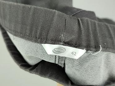 washed jeans: Damskie spodnie Pepco – rozmiar 42 - Krój: slim/zwężane nogawki - — 4