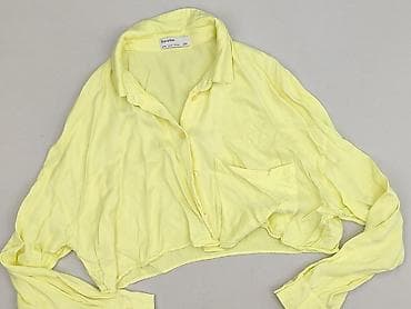 pull and bear biale spodnie: Bershka, Bluzka damska, rozmiar M — 1