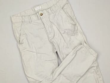 Mango, Material trousers for women, size L (EU 40)