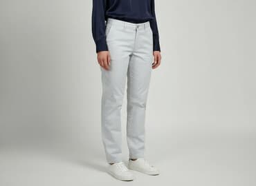 łaty na spodnie do prasowania: Spodnie materiałowe damskie, rozmiar L — 1