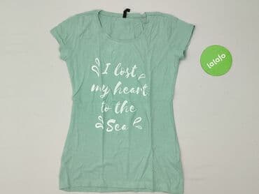 koszulki do siatkówki plażowej z nadrukiem: Sinsay, T-shirt damski, rozmiar XS — 2