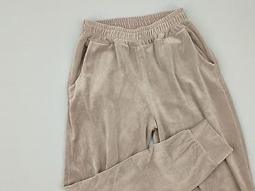 kremowe dresy: Spodnie dresowe damskie, rozmiar XL — 1