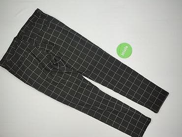 mid riser: Męskie spodnie w kratę MECHANICH – rozmiar 34, Slim Fit - Krój: Slim — 3