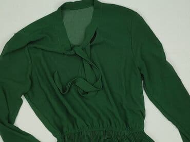 sukienka wieczorowa długa butelkowa zieleń: Sukienka damska, rozmiar S — 2