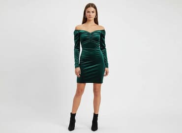 sukienka butelkowa zieleń sinsay: Sinsay, Sukienka damska, rozmiar M — 1