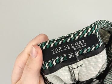 Top Secret, Material trousers for women, size S (EU 36) — 4