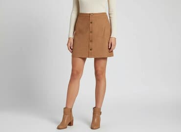 spódnice zamszowa allegro: Spódnica damska, rozmiar L — 1