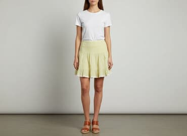reserved żółta spódnice: CAMAIEU, Spódnica damska, rozmiar M — 7