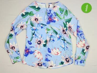 bluzka z przezroczystymi rękawami h m: H&M, Bluzka damska, rozmiar XS — 2