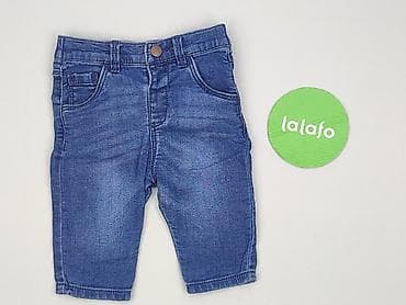 bluzki eldar: Spodnie jeansowe, F&F, 1-3 m, stan - Idealny — 2