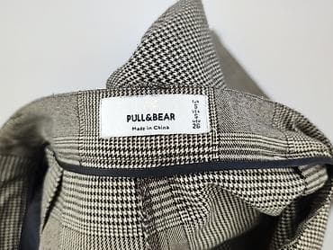 mango straight leg: PULL&BEAR, Spodnie materiałowe damskie, rozmiar S — 4