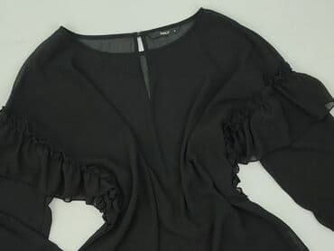 czarne eleganckie bluzki plus size: ONLY, Жіноча блуза, розмір M — 1