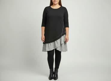 sukienka w kształcie trapezu: Sukienka damska, rozmiar XL — 7