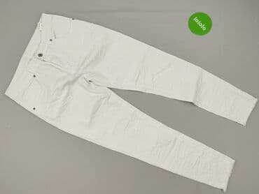 zalando białe jeansy damskie: Jeansy damskie, rozmiar L — 2