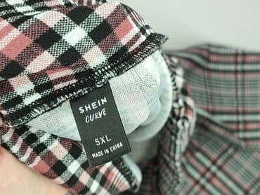 shein legginsy krótkie: Shein Curve, Legginsy Eleganckie damskie, rozmiar 5XL — 4