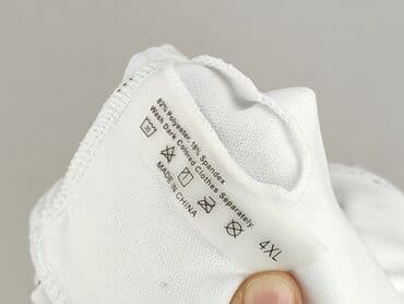 bluzki nietoperz plus size: Top damski, rozmiar 4XL — 4