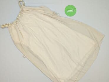 sukienka z zorzety: Cream, Women`s dress, size S — 4