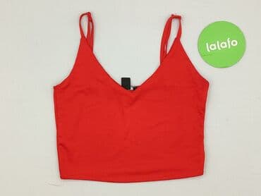 top z łańcuszkiem bershka: Amisu, Top damski, M — 2