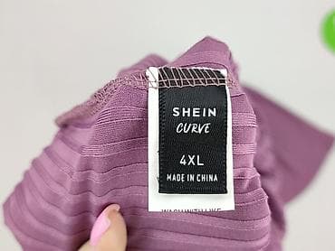 sklep pull: Shein Curve, Spodnie materiałowe damskie, rozmiar 4XL — 4