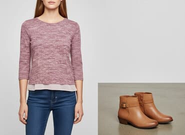 apricot bluzki: Colours of the World, Bluzka damska, rozmiar M — 6