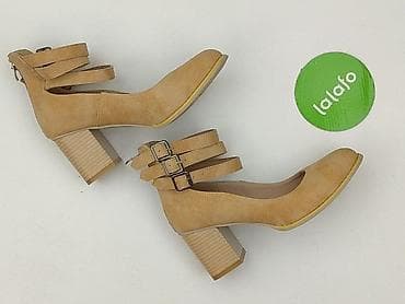 buty na ostrogi piętowe: Półbuty damskie, rozmiar 38 — 3
