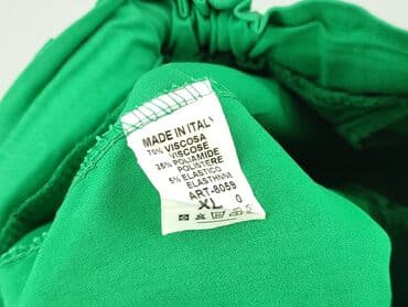 Women's Clothing: Material trousers for women, XL — 4