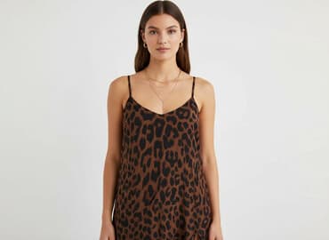 sukienka w panterkę, mohito: Motel, Sukienka damska, rozmiar S — 8