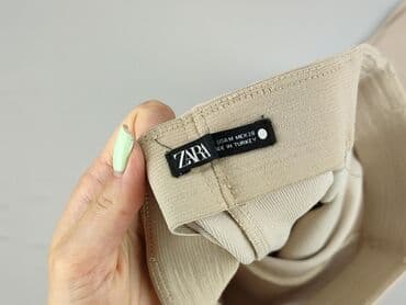 spodnie z piórami zara: Zara, Spodnie materiałowe damskie, rozmiar M — 4