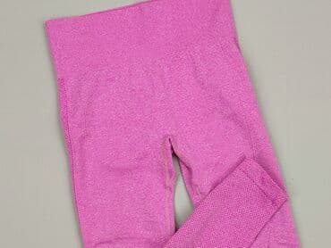 kombinezon narciarski damski różowy: Legginsy Sportowe damskie, rozmiar S — 1