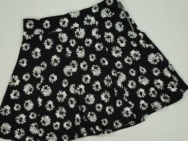 czarne rozkloszowane spódnice mini: H&M, Spódnica damska, rozmiar S — 1