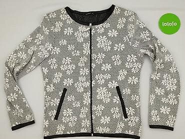 ponczo samochodowe: Silver, Kardigan damski, rozmiar M — 2