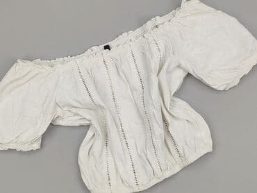 biala koszula azurowa: Bluzka damska, rozmiar M — 1