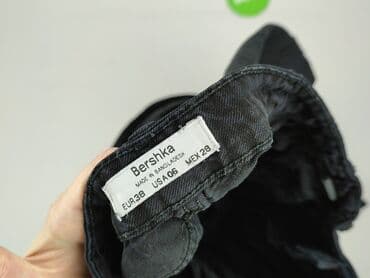 czarne jeansy bershka: Bershka, Jeansy damskie, rozmiar M — 4