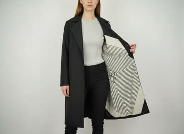 trencz i trampki: Sunnei, Płaszcz damski, rozmiar XS — 1